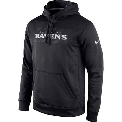 NFL Baltimore Ravens Nike KO Speed Wordmark Performance Hoodie